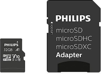 Philips microSDHC 32GB Kit, Class 10