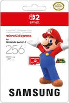 Samsung Nintendo Switch 2 microSDXC Express 256GB, Class 10, SD Express EX I