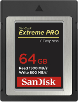 SanDisk Extreme PRO R1500/W800 CFexpress Type B 64GB