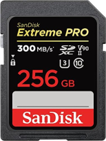 SanDisk Extreme PRO R300/W260 SDXC 256GB, UHS-II U3, Class 10