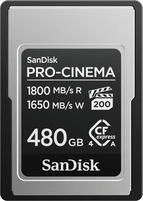 SanDisk PRO-CINEMA R1800/W1650 CFexpress 4.0 Type A 480GB
