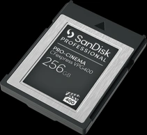 SanDisk Professional PRO-CINEMA R1700/W1400 CFexpress 2.0 Type B 256GB