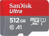 SanDisk Ultra R100 microSDXC 512GB Kit, UHS-I U1, A1, Class 10