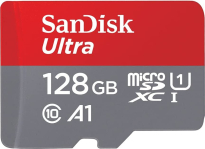 SanDisk Ultra R140 microSDXC 128GB, UHS-I U1, A1, Class 10