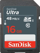 SanDisk Ultra R48 SDHC 16GB, UHS-I, Class 10