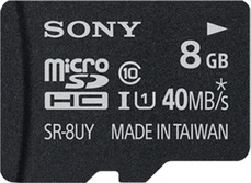 Sony R40 microSDHC 8GB Kit, UHS-I, Class 10