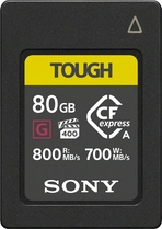 Sony TOUGH CEA-G Series R800/W700 CFexpress 2.0 Type A 80GB