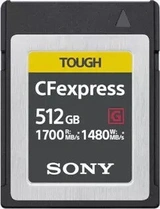 Sony TOUGH CEB-G Series R1700/W1480 CFexpress 2.0 Type B 512GB
