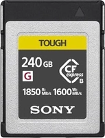 Sony TOUGH CEB-G Series R1850/W1600 CFexpress 2.0 Type B 240GB