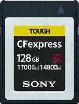 Sony TOUGH CEB-G Series R1700/W1480 CFexpress 2.0 Type B 128GB