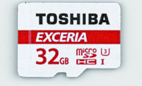 Toshiba Exceria M302-EA R90 microSDHC 32GB Kit, UHS-I U3, Class 10