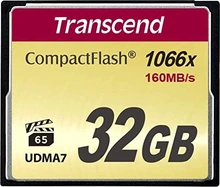 Transcend 1066x R160/W120 CompactFlash Card 32GB