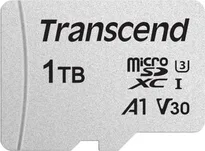 Transcend 300S R100/W85 microSDXC 1TB Kit, UHS-I U3, A2, Class 10