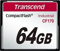 Transcend Industrial 170x R90/W60 CompactFlash Card 64GB