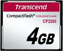 Transcend Industrial CF220I R39/W42 CompactFlash Card 4GB