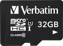 Verbatim R45 microSDHC 32GB, Class 10