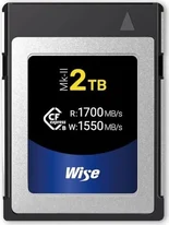 Wise Advanced CFX-B Series Mk-II R1700/W1550 CFexpress 2.0 Type B 2TB