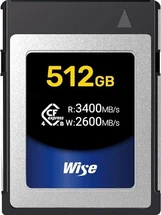 Wise Advanced CFX4-B Series R3400/W2600 CFexpress 4.0 Type B 512GB