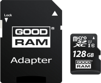 goodram M1AA R100 microSDXC 128GB Kit, UHS-I U1, Class 10