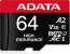 ADATA High-Endurance R100/W80 microSDXC 64GB Kit, UHS-I U3, A2, Class 10