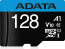 ADATA Premier R100/W25 microSDXC 128GB Kit, UHS-I U1, A1, Class 10