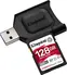 Kingston Canvas React Plus R300/W260 SDXC 128GB Kit, UHS-II U3, Class 10