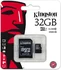 Kingston R45 microSDHC 32GB Kit, UHS-I, Class 10