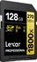 Lexar Professional 1800x Gold Series R280/W210 SDXC 128GB, UHS-II U3, Class 10