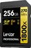 Lexar Professional 1800x Gold Series R280/W205 SDXC 256GB, UHS-II U3, Class 10