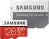 Samsung EVO Plus R100/W90 microSDXC 128GB Kit, UHS-I U3, Class 10