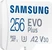 Samsung EVO Plus 2021 R130 microSDXC 256GB Kit, UHS-I U3, A2, Class 10
