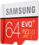 Samsung EVO+ R80/W20 microSDXC 64GB Kit, UHS-I, Class 10