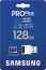 Samsung PRO Plus R180/W130 microSDXC 128GB USB-Kit, UHS-I U3, A2, Class 10