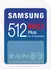 Samsung PRO Plus for Professionals R180/W130 SDXC 512GB, UHS-I U3, Class 10