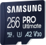 Samsung PRO Ultimate R200/W130 microSDXC 256GB USB-Kit, UHS-I U3, A2, Class 10