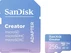 SanDisk Creator R190/W130 microSDXC 256GB Kit, UHS-I U3, A2, Class 10
