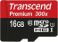 Transcend Premium R45 microSDHC 16GB Kit, UHS-I, Class 10