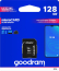 goodram M1AA R100 microSDXC 128GB Kit, UHS-I U1, Class 10