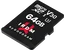 goodram M3AA IRDM MICROCARD R100/W40 microSDXC 64GB Kit, UHS-I U3, Class 10