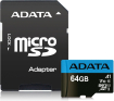 ADATA Premier R100/W25 microSDXC 64GB Kit, UHS-I U1, A1, Class 10