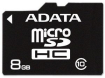 ADATA Turbo microSDHC 8GB Kit, Class 10