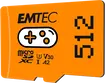 Emtec GAMING R100/W50 microSDXC 512GB, UHS-I U3, A2, Class 10