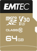 Emtec SpeedIN PRO R95/W85 microSDXC 64GB Kit, UHS-I U3, A1, Class 10