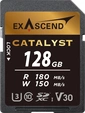 Exascend Catalyst R180/W150 SDXC 128GB, UHS-I U3, Class 10