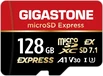 Gigastone SD7.1 R880/W500 microSDXC Express 128GB Kit inkl. USB-C Cardreader, UHS-I U3, A1, Class 10, SD Express EX I