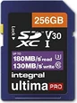 Integral ultima PRO R180/W130 SDXC 256GB, UHS-I U3, Class 10