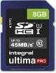 Integral ultima PRO SDHC 8GB, UHS-I U1, Class 10