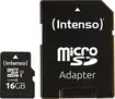 Intenso Performance R90 microSDHC 16GB Kit, UHS-I U1, Class 10