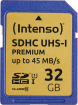 Intenso Premium R45 SDHC 32GB, UHS-I U1, Class 10