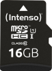 Intenso Professional R90 microSDHC 16GB Kit, UHS-I U1, Class 10